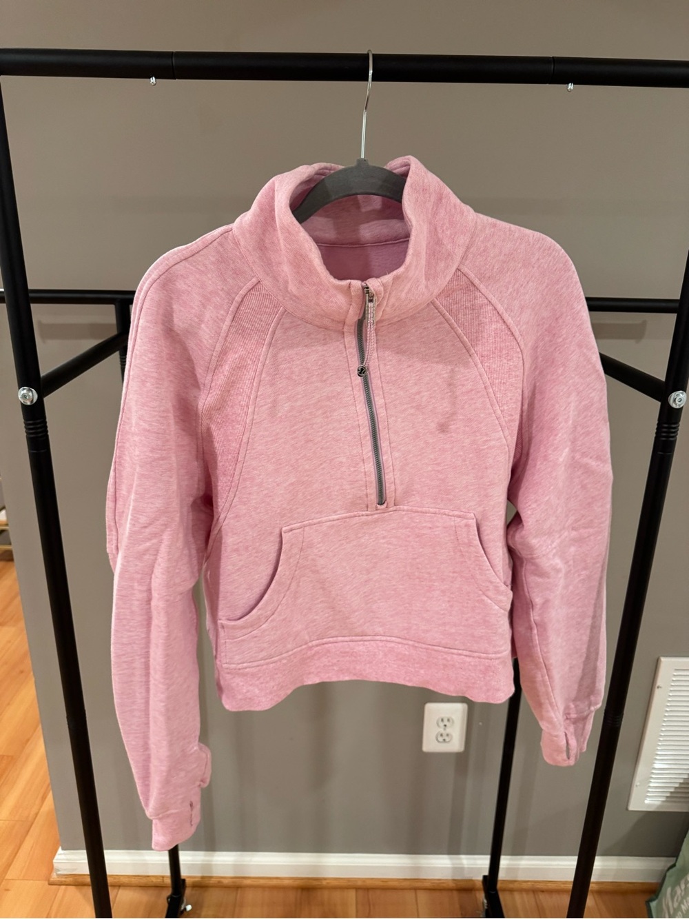 lululemon athletica Pink scuba half zip